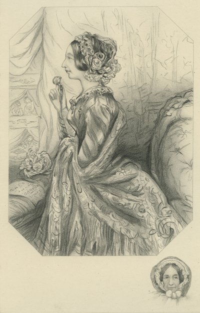 Mrs. John Dickens - Mother of Charles Dickens by Edwin Roffe
